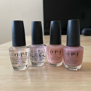 OPI Nail Lacquer - Nude Pink Color Set - 4 Pcs
